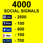4000 Social Signals