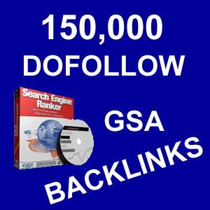 150000 GSA SER Backlinks