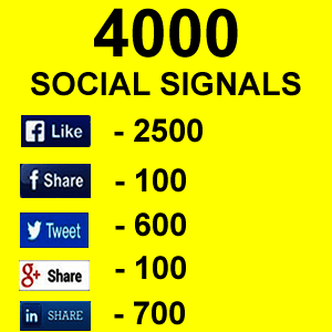 4000 Powerful Social Signals