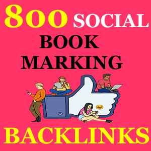 Buy 800 Social Bookmarking Backlinks