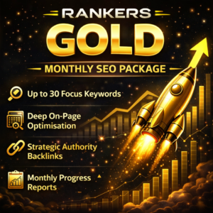 Rankers Gold Monthly SEO Package