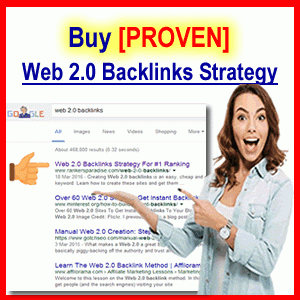 Buy Web 2.0 Backlinks Strategy