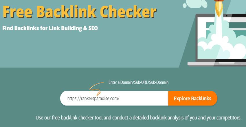 Rank Watch Backlink Checker Tool Free