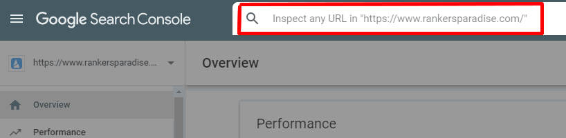 Have Google Search Console Inspect Your URL