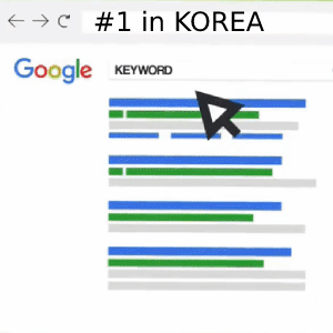 #1 Google.co.kr Keyword Ranking in Korea [Casino + Poker]