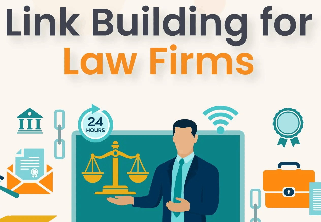 Link building as part of search engine optimization for lawyers