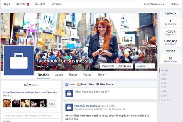 The About Tab on Facebook as part as seo for facebook page