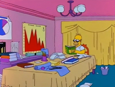 Homer Simspon tentando comprar backlinks