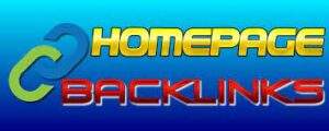 homepage backlinks