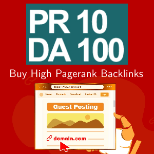 Buy High Pagerank Backlinks from Rankers Paradise