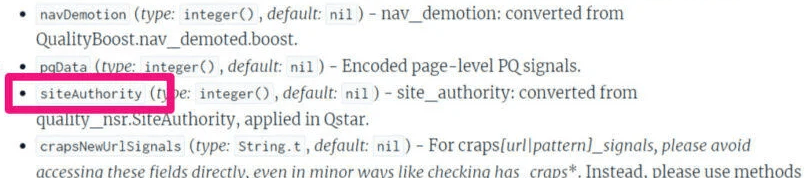 Google does use a siteAuthority metric to influence rankings in the SERPs