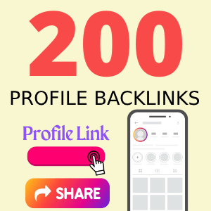 Buy 200+ profile backlinks from Rankers Paradise