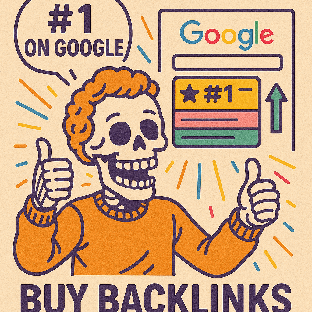 Happy person #1 on Google after using paid backlinks