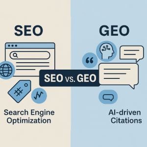SEO vs. GEO: What’s the Difference, and Why You Need Both