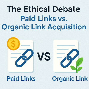 The Ethical Debate: Paid Links vs. Organic Link Acquisition