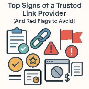 Top Signs of a Trusted Link Provider (And Red Flags to Avoid)
