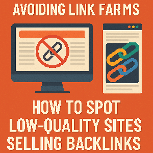 Avoiding Link Farms: How to Spot Low-Quality Sites Selling Backlinks