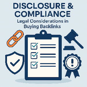 Disclosure & Compliance: Legal Considerations in Buying Backlinks