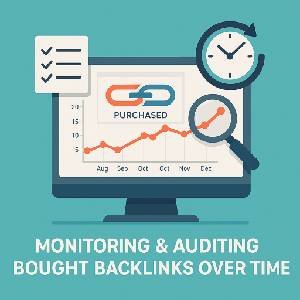 Monitoring & Auditing Bought Backlinks over Time