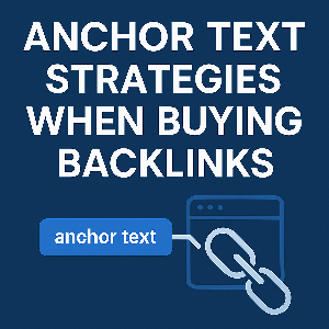 Anchor Text Strategies When Buying Backlinks