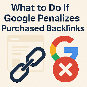 What to Do If Google Penalizes Purchased Backlinks