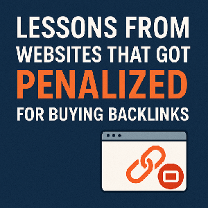 Lessons From Websites That Got Penalized for Buying Backlinks