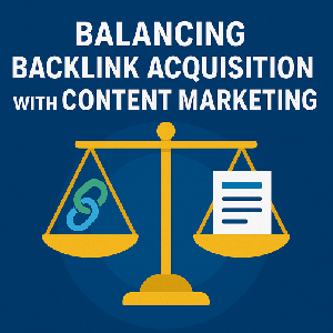 Balancing Backlink Acquisition with Content Marketing