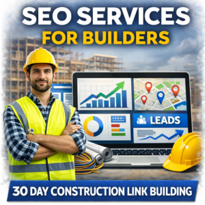 SEO Services for Builders | 30 Day Construction Link Building Package