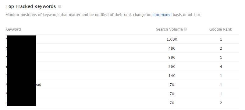 Google #1 rankings achieved after using Rankers Paradise SEO