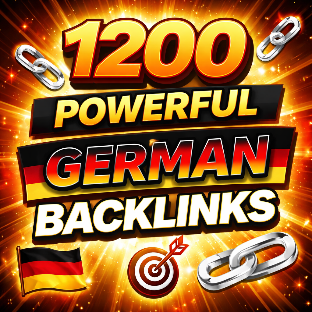 1200 POWERFUL GERMAN BACKLINKS