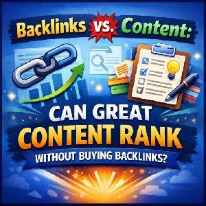 Backlinks vs. Content: Can Great Content Rank Without Buying Backlinks?