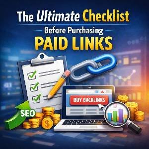 The Ultimate Checklist Before Purchasing Paid Links