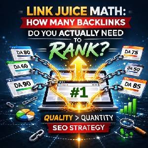 Link Juice Math: How Many Backlinks Do You Actually Need to Rank?