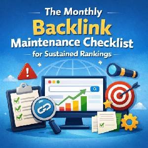 The Monthly Backlink Maintenance Checklist for Sustained Rankings