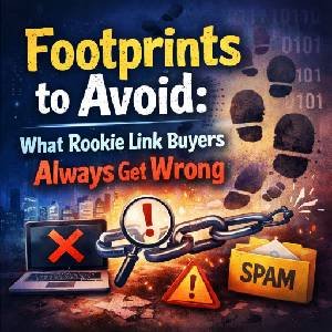 Footprints to Avoid: What Rookie Link Buyers Always Get Wrong