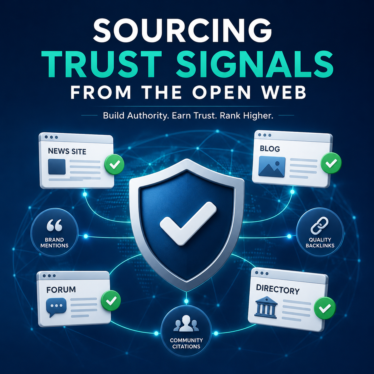 Getting trust through backlinks