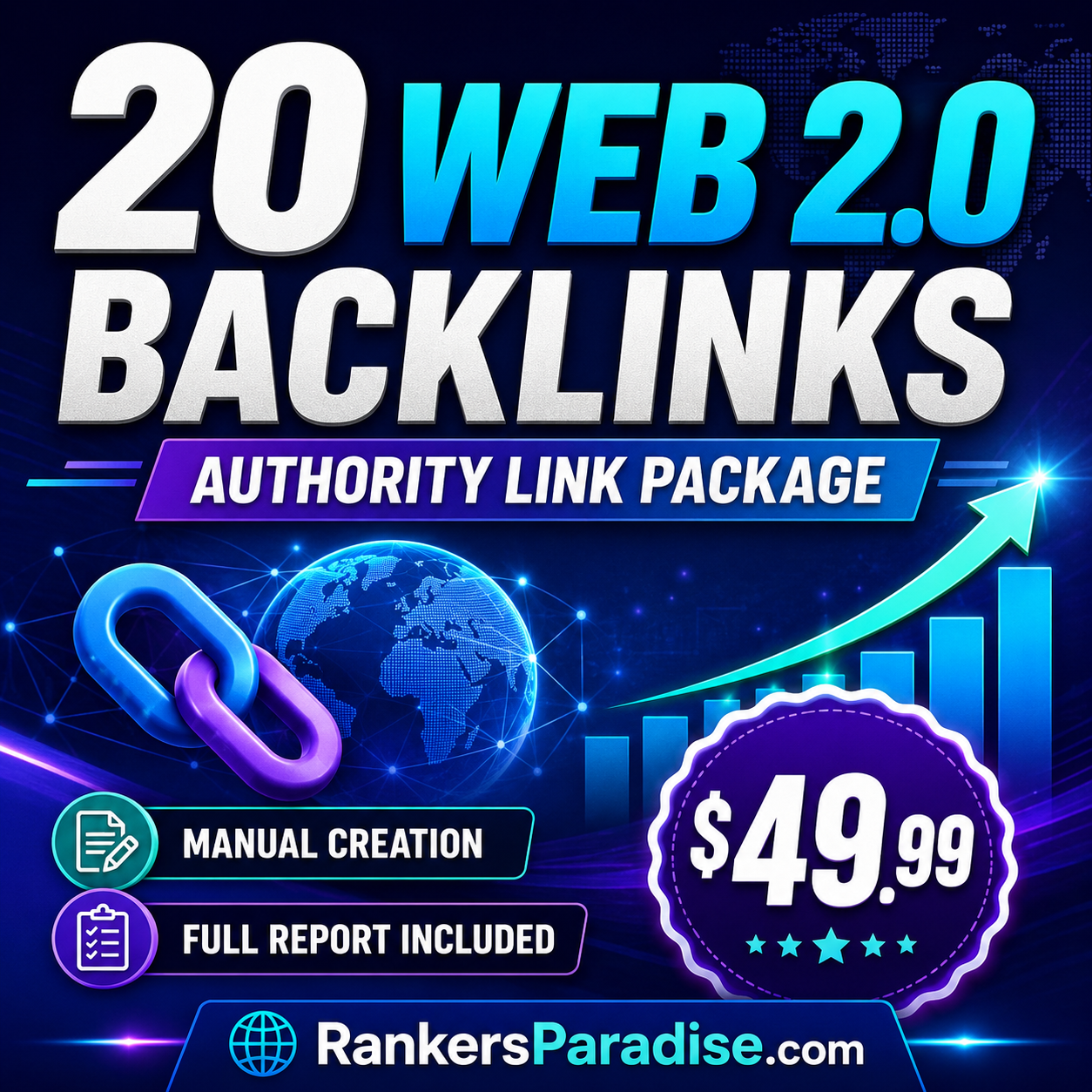 Rankers Paradise web 2.0 backlinks service