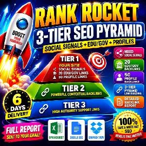 The Rankers Paradise 3-Tier high quality backlinks service