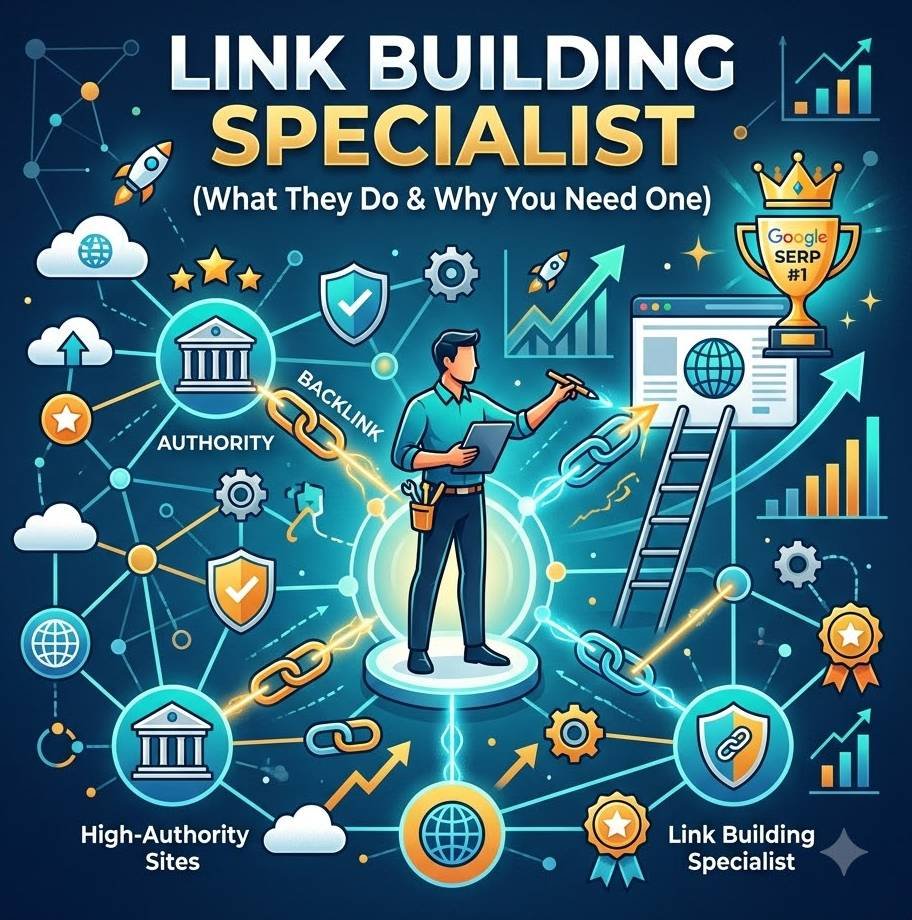 What does a link building specialist do and why you might need one