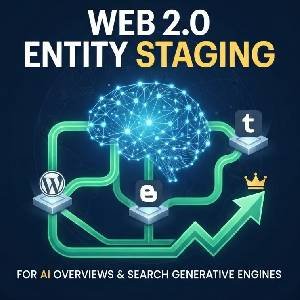 Web 2.0 Entity Staging Strategy for AI Overviews and Search Generative Engines