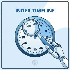 web 2.0 backlinks indexing timeline 7 to 45 days infographic