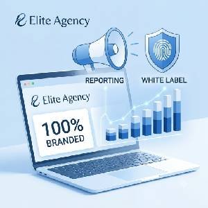 square white label backlink report graphic icon