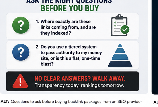 Questions to ask before buying backlink packages from an SEO provider