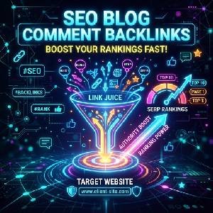 Buy 1 Million Blog Comment Backlinks - Link Juice Funnel Graphic