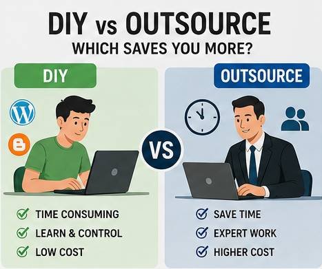 DIY vs outsourced Web 2.0 backlinks comparison