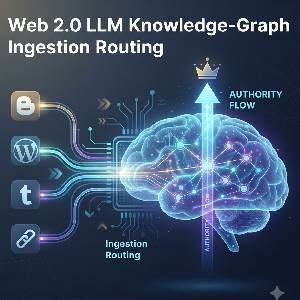 Web 2.0 LLM Knowledge-Graph Ingestion Routing Strategy