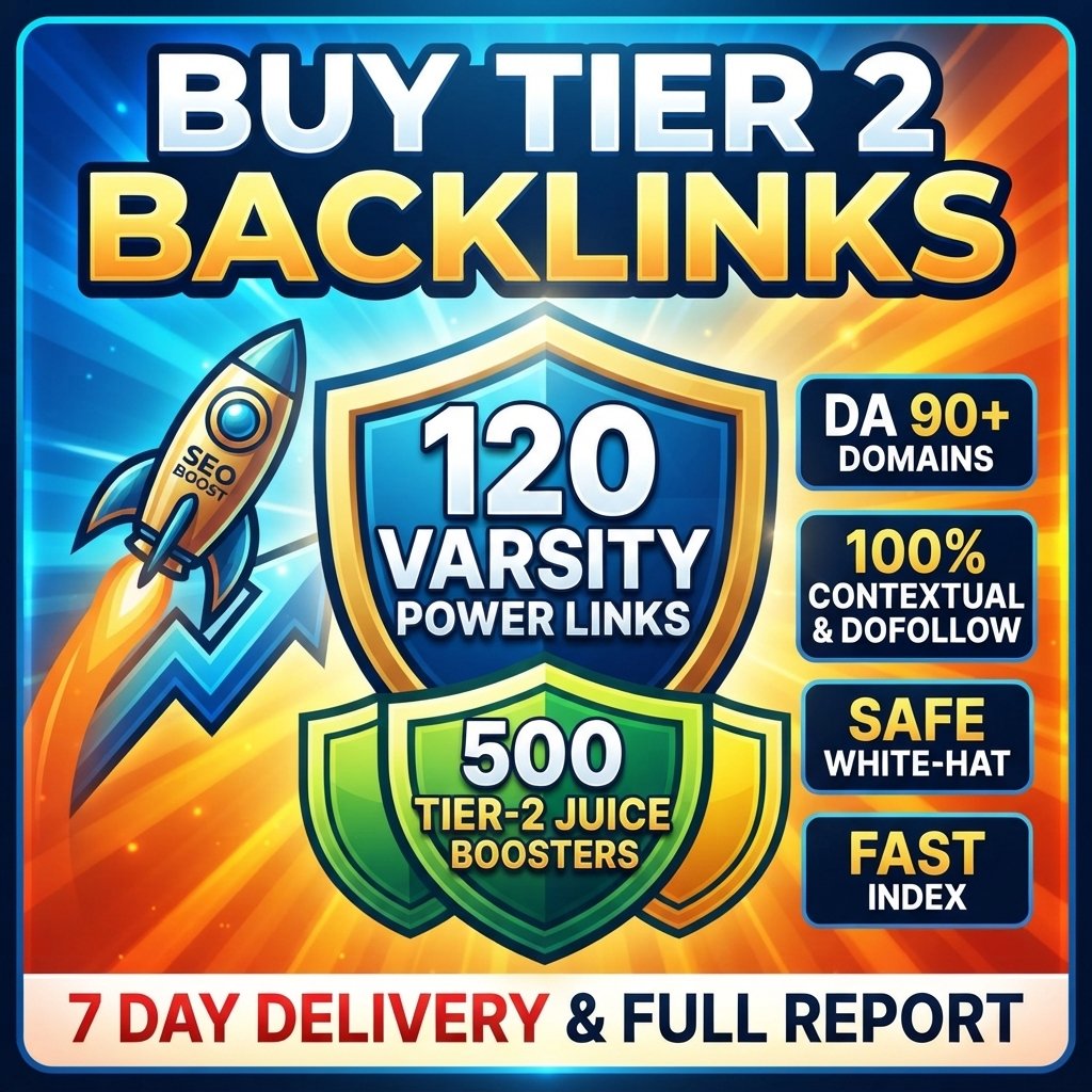 120 Varsity Power Links and 500 Tier-2 Juice Boosters