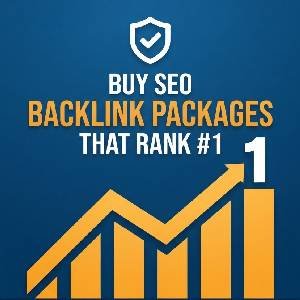 A professional featured image for an article about how to buy SEO backlink packages that rank #1 in Google.
