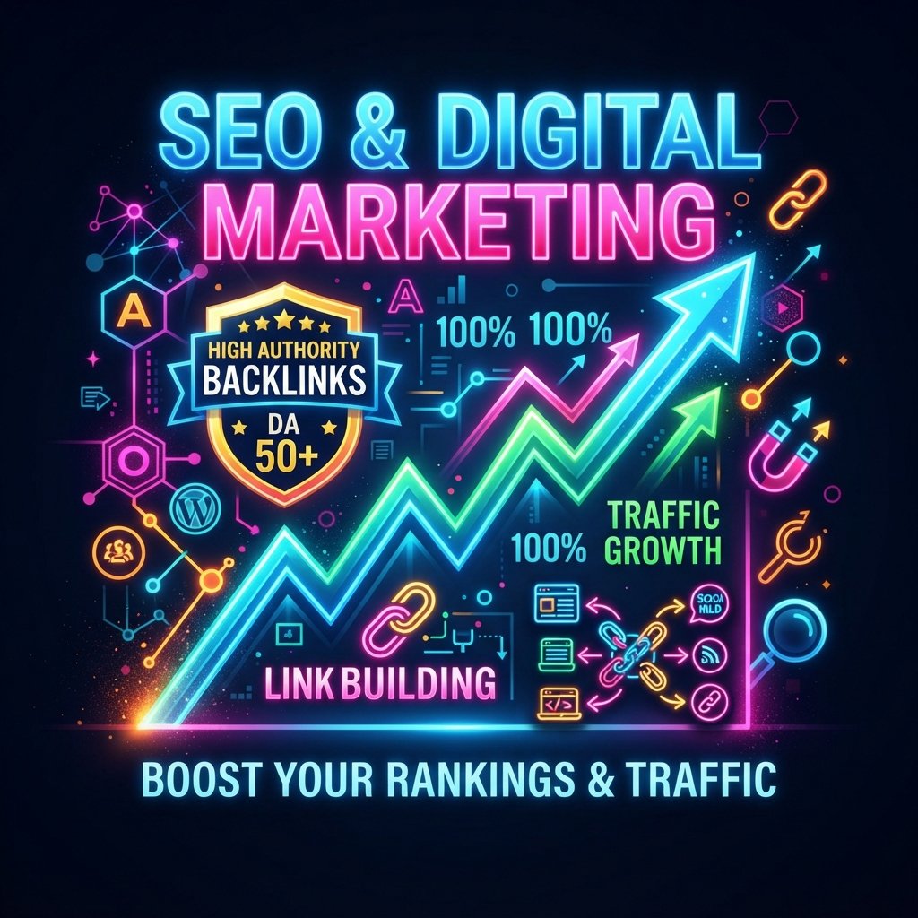 SEO Backlinks High DA Profile and Guest Post Service