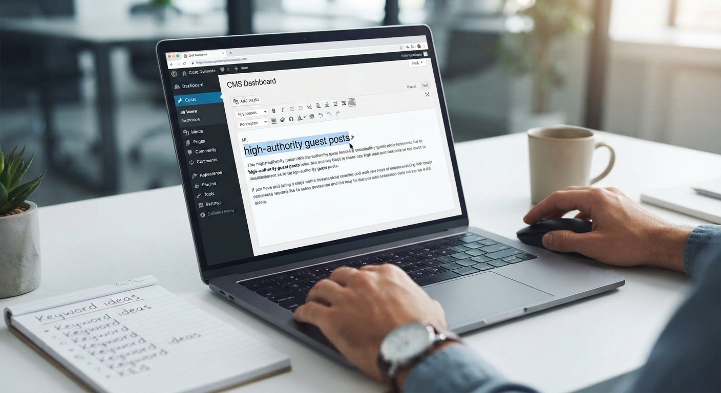 Manual Link Insertion for Commercial Link Building